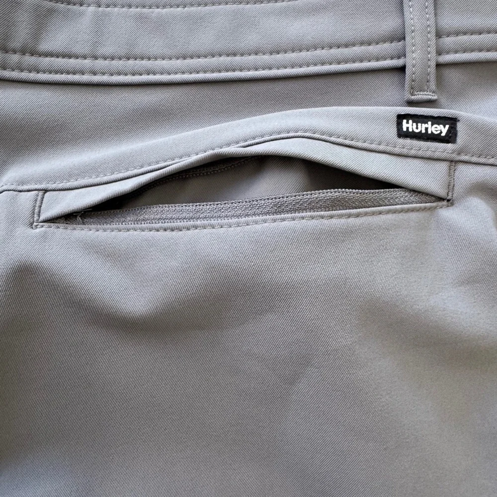 Hurley 34x30 (Actual 36x27.5) Gray Training Golf Straight Leg Men's Pants - Picture 6 of 11